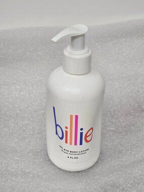 Billie Dry Bye Body Lotion With Grape Seed & Shea Butter 8 Fl Oz Pump Bottle